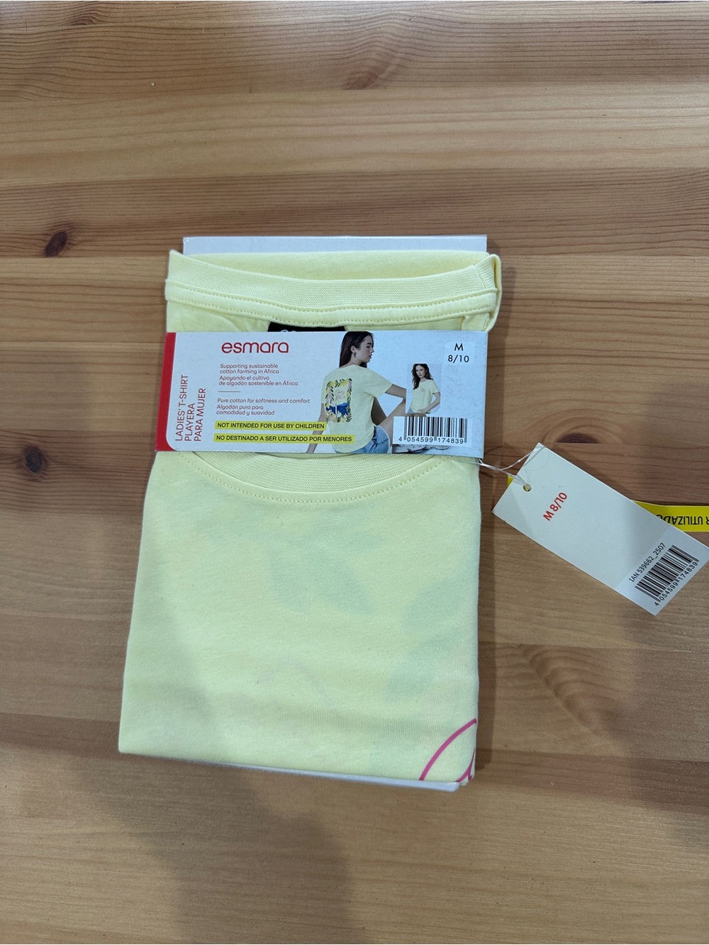 Esmara t-shirt yellow Ciao Bella New
